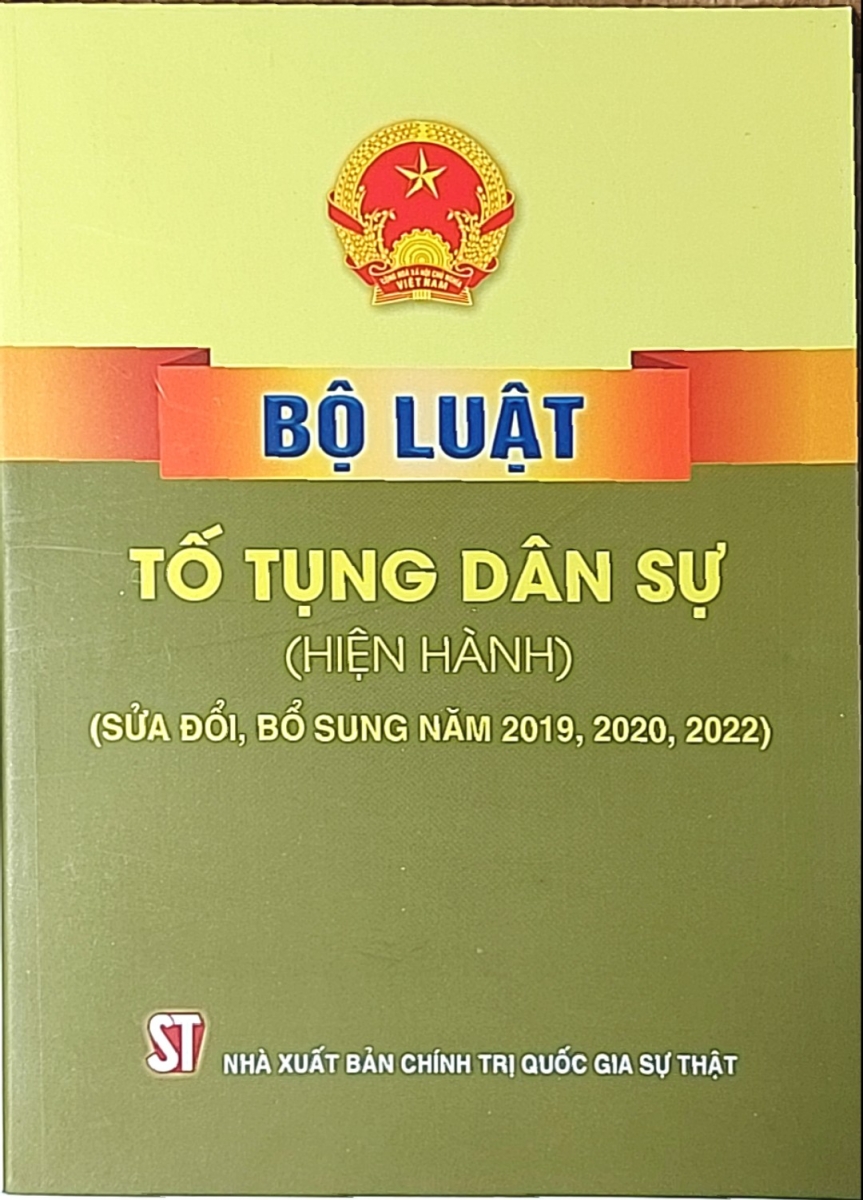 Sách Bộ Luật Tố Tụng Dân Sự (Hiện Hành) (Sửa Đổi, Bổ Sung Năm 2019, 2020,