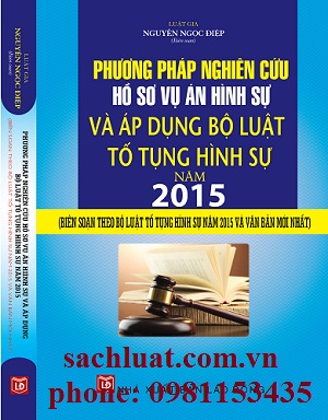 Sách Phương Pháp Nghiên Cứu Hồ Sơ Vụ Án Hình Sự