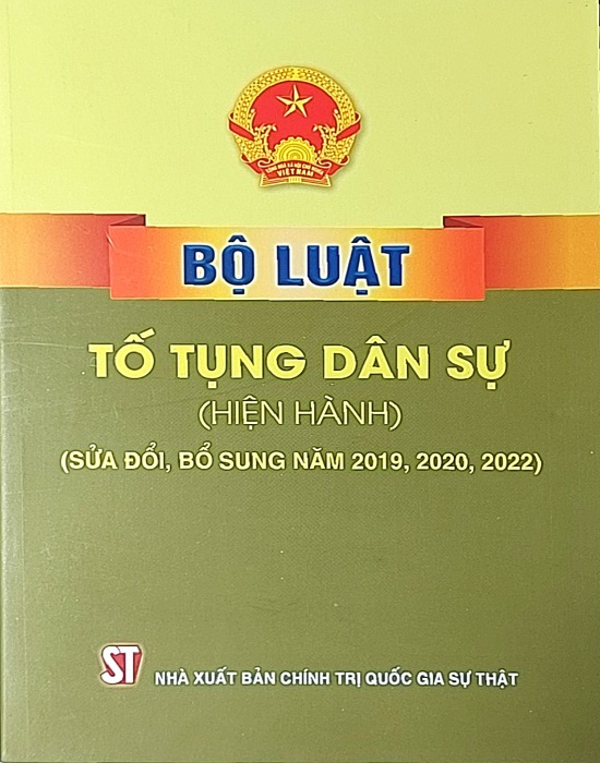Sách Bộ Luật Tố Tụng Dân Sự (Hiện Hành) (Sửa Đổi, Bổ Sung Năm 2019, 2020, 2022)