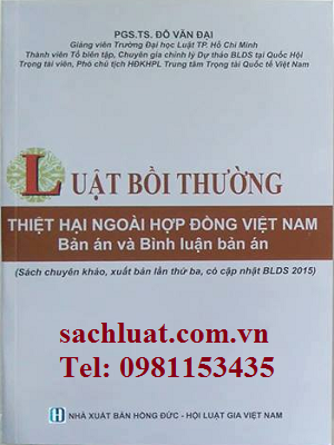 Sách luật bồi thường thiệt hại ngoài hợp đồng Việt Nam bản án và bình luận bản án